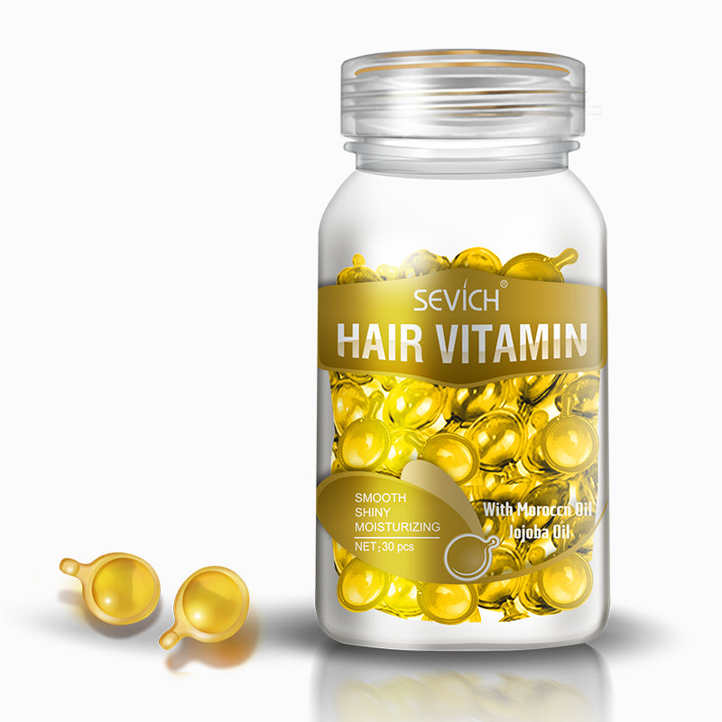 Capsules de Soin Capillaire Nutrition, Réparation et Brillance