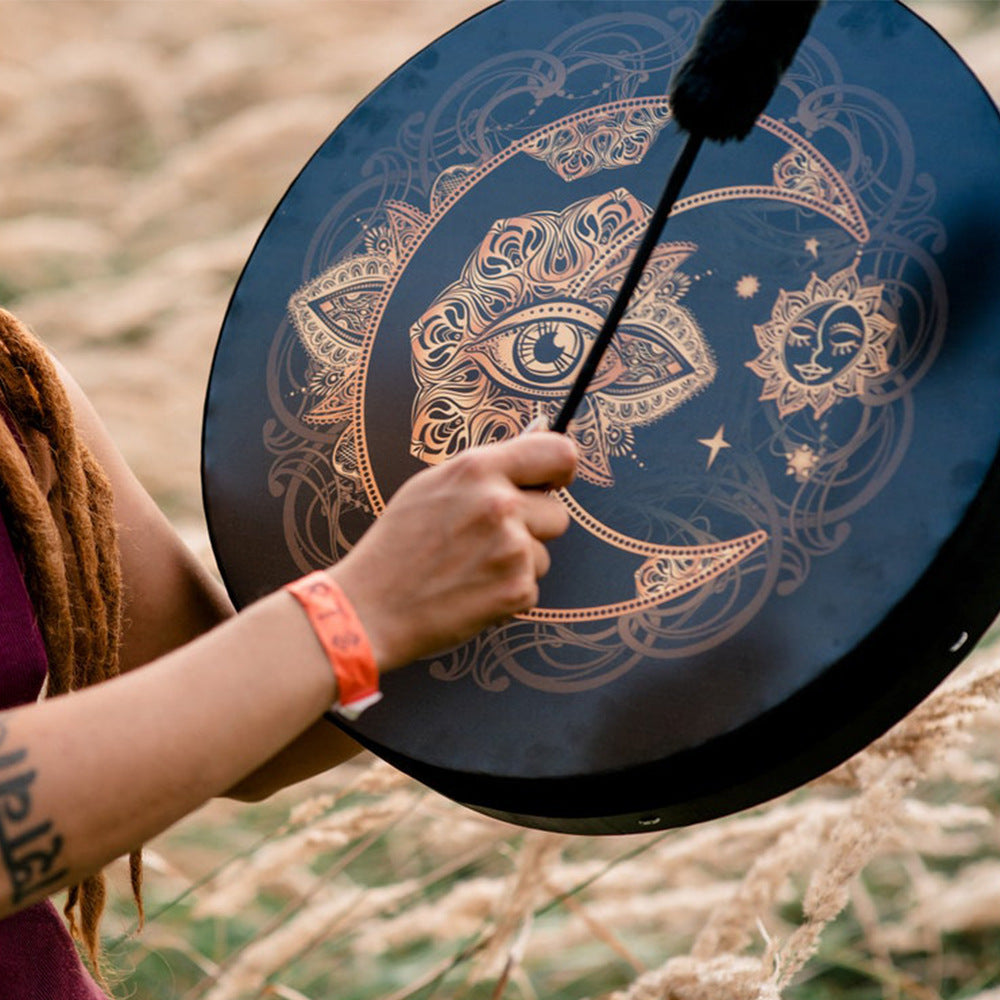 Alchemy Moon Drum Instrument de Sonothérapie Vegan pour Chaman