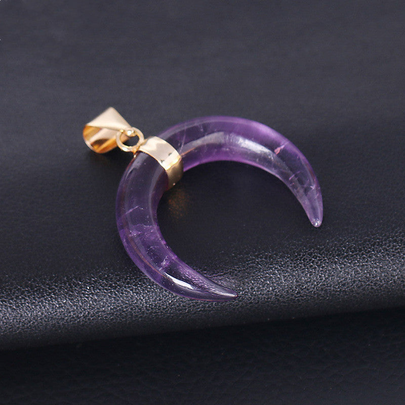 Pendentif spirituel en pierre naturelle