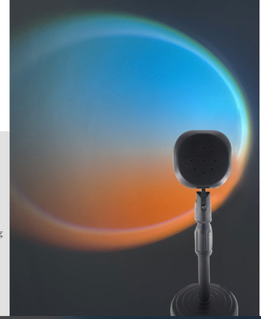 Lampe Projecteur Coucher de Soleil – Lumière d’Ambiance LED pour Chambre et Salon