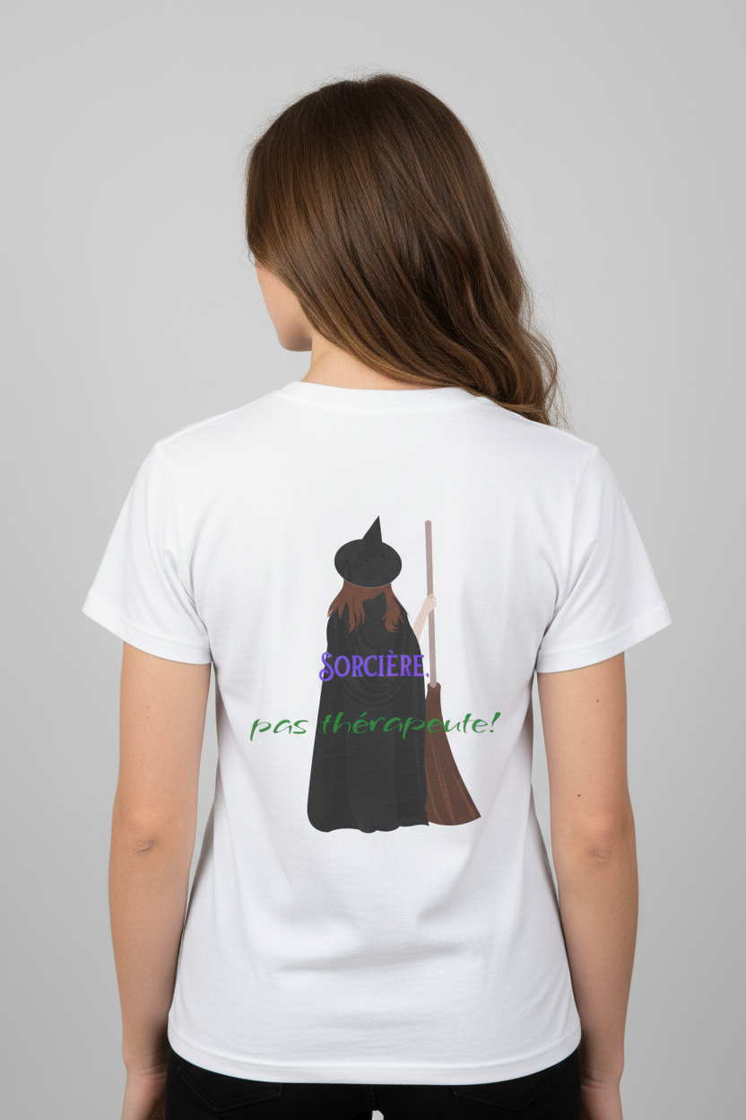 T-Shirt "Jette des sorts, pas des explications?"