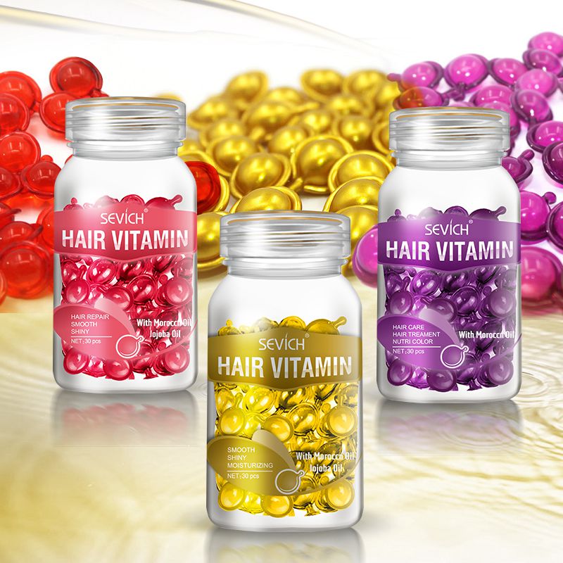 Capsules de Soin Capillaire  Nutrition, Réparation et Brillance