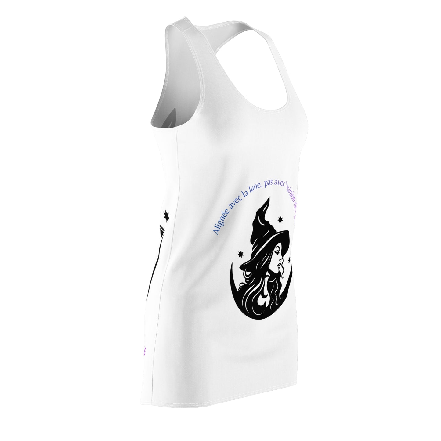 Robe alignée avec la lune.
