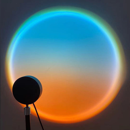 Lampe Projecteur Coucher de Soleil – Lumière d’Ambiance LED pour Chambre et Salon