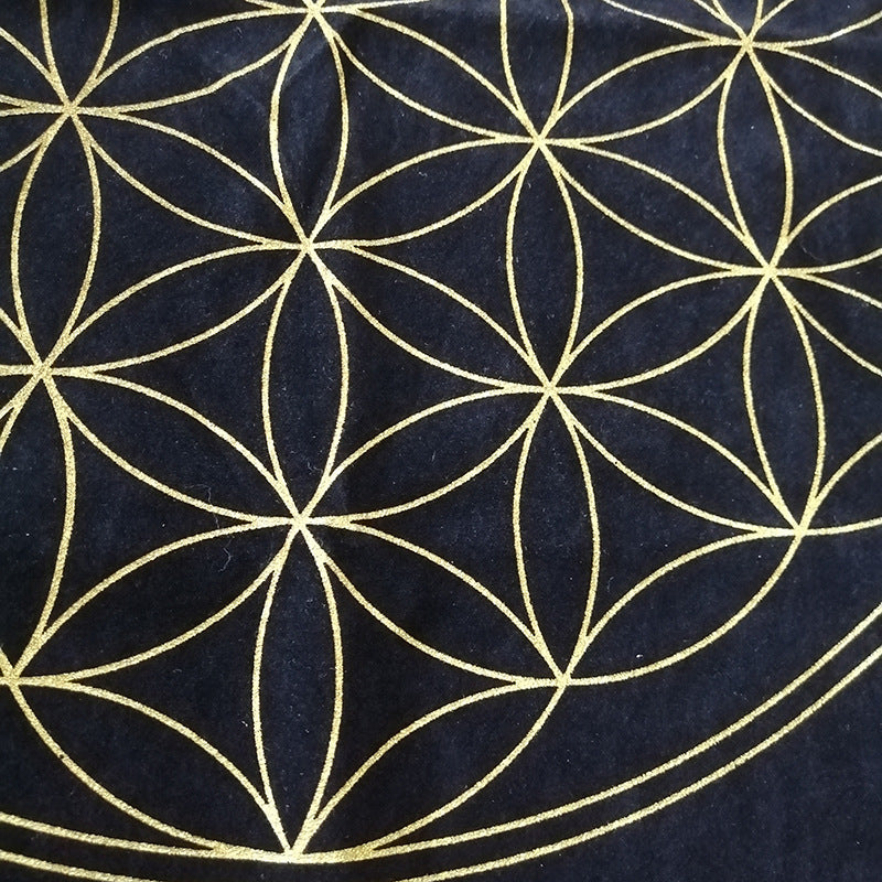 Altar d'autel la fleur de vie– pour rituels Méditation et surtout pour recharger vos pierres et instruments de rituel