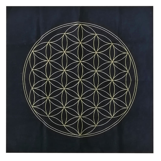 Altar d'autel la fleur de vie– pour rituels Méditation et surtout pour recharger vos pierres et instruments de rituel