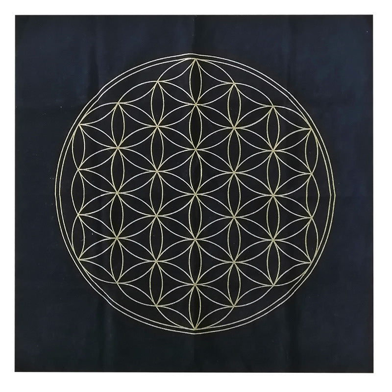Altar d'autel la fleur de vie– pour rituels Méditation et surtout pour recharger vos pierres et instruments de rituel