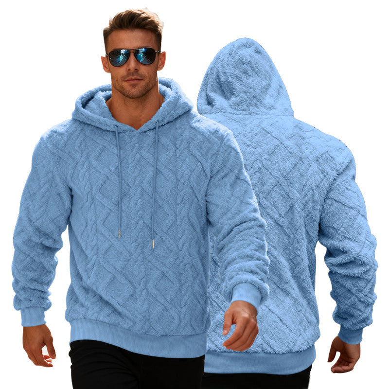 Sweat à capuche polaire chaud  Coupe ample