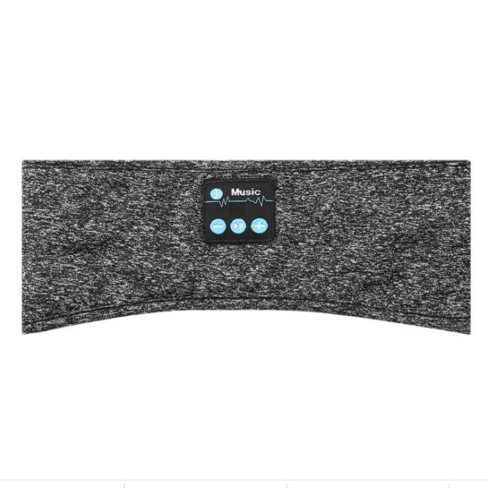 Bandeau Sport Bluetooth Sans Fil V5.0 – Musique & Appels, Bandeau de Sommeil Stéréo