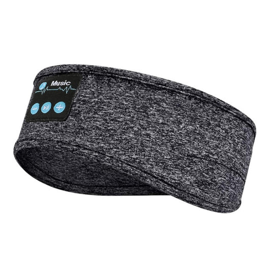 Bandeau Sport Bluetooth Sans Fil V5.0 – Musique & Appels, Bandeau de Sommeil Stéréo