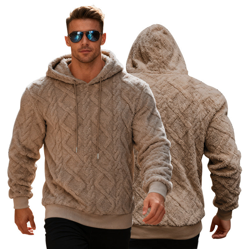 Sweat à capuche polaire chaud  Coupe ample