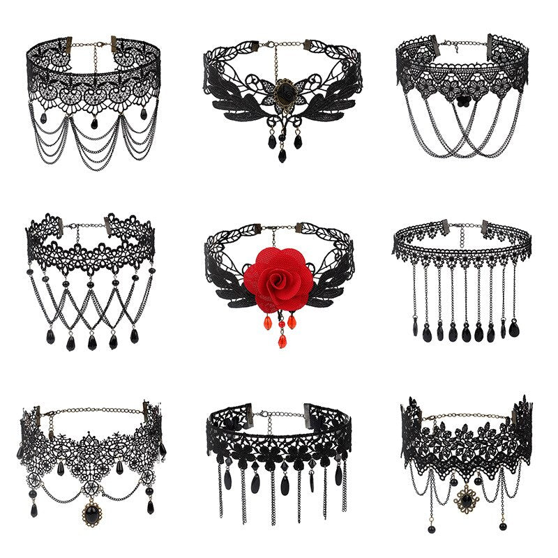 Collier Gothique Européen et Américain