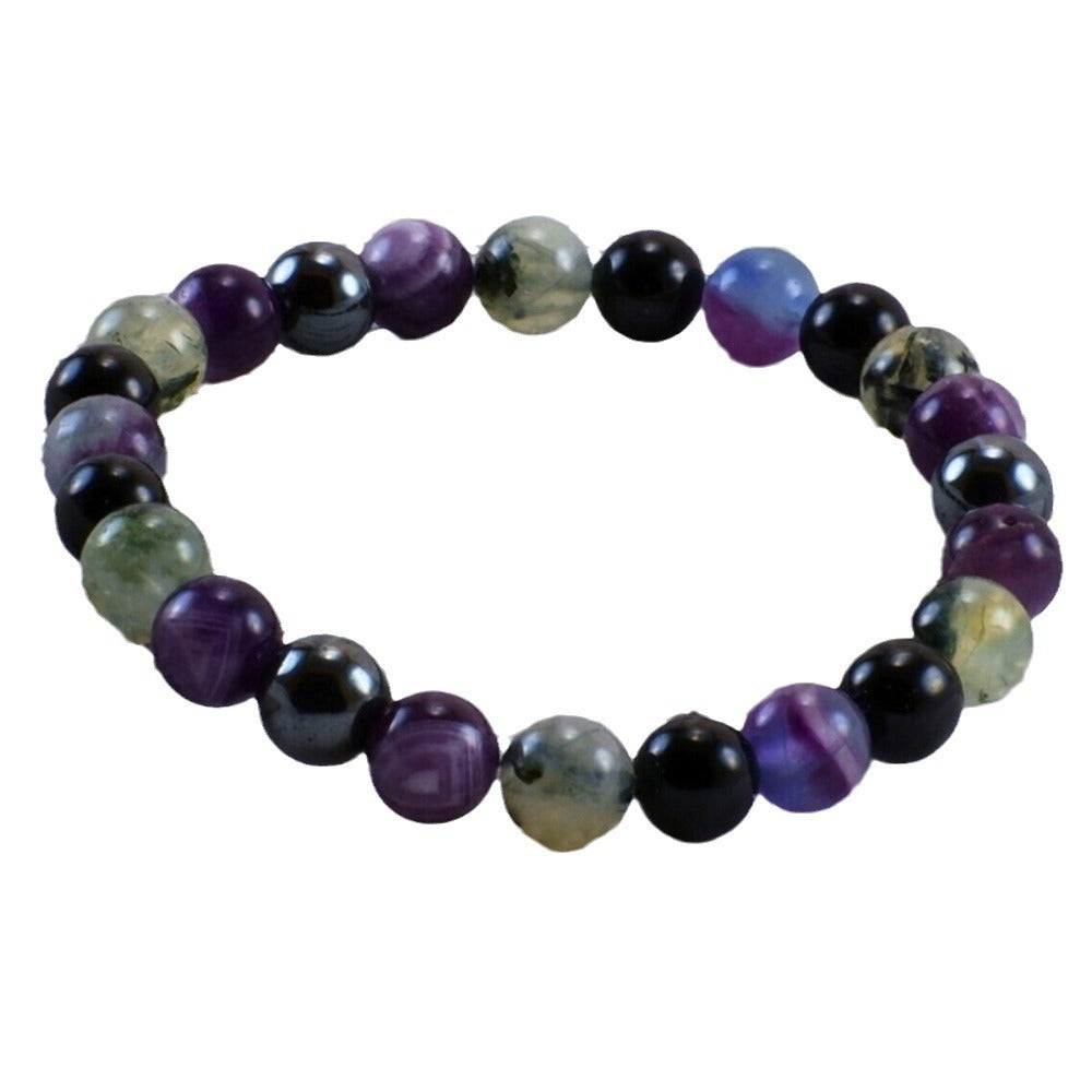 Bracelet pierre naturelle – style Rock Dark