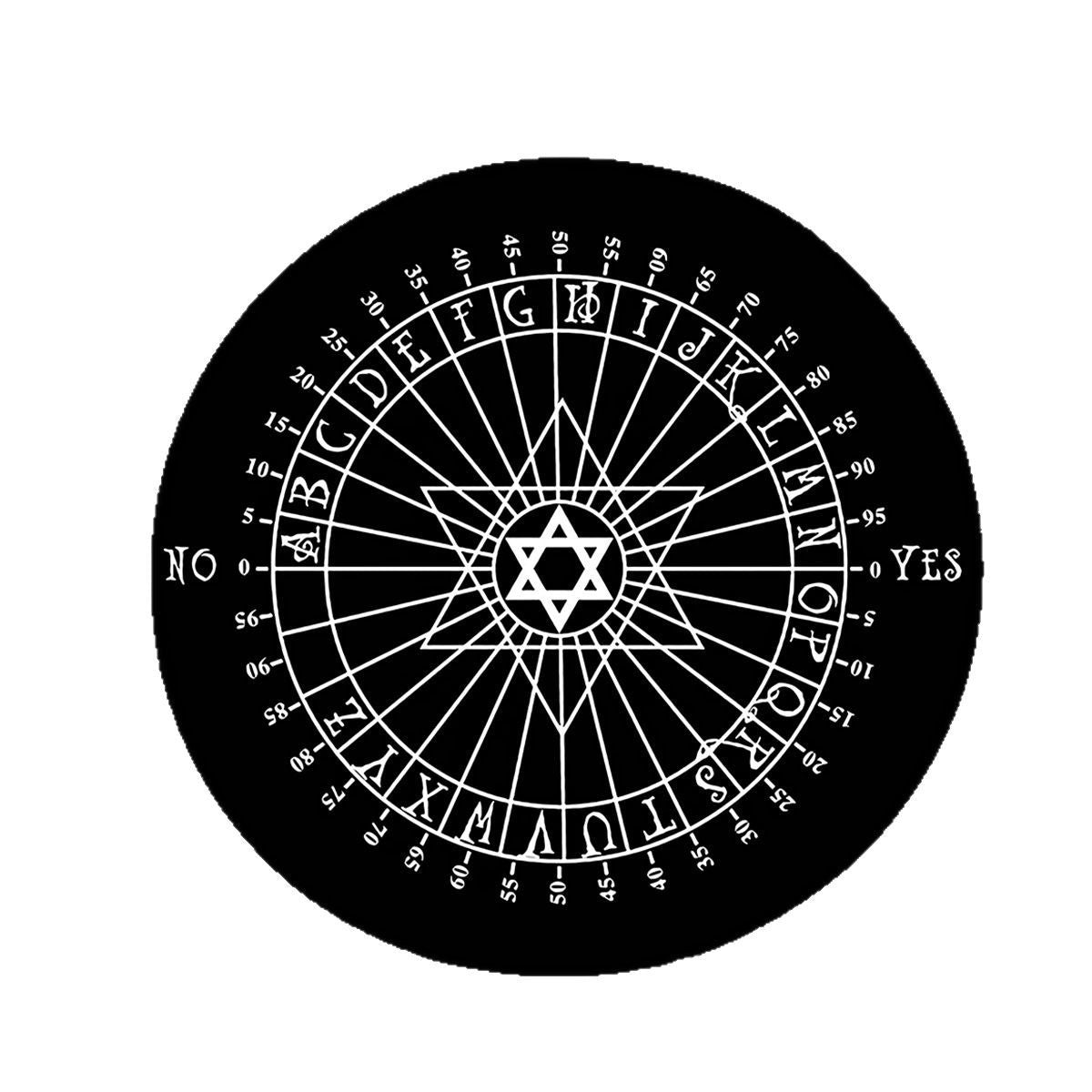 Tapis Sacré pour Pendule et Tarot – Canalisez votre énergie avec précision—caoutchouc