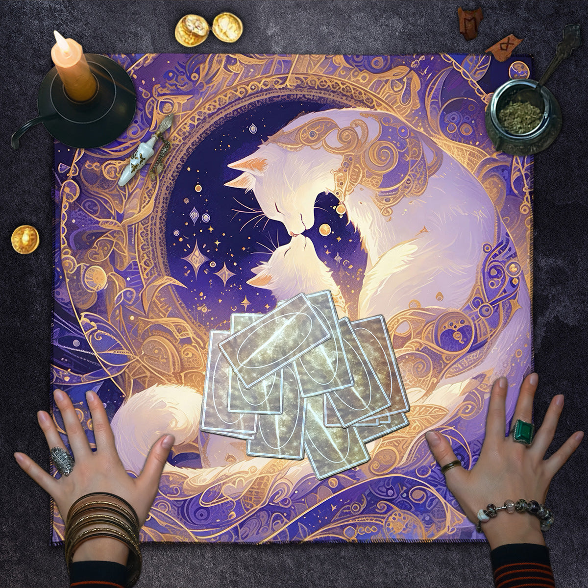 Altar d'autel- rituels méditation