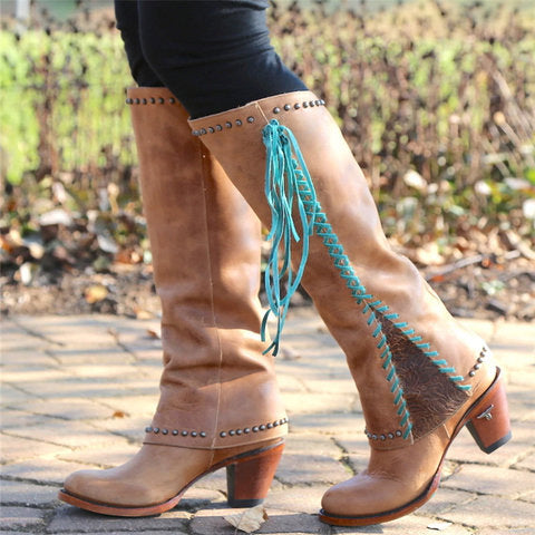 Bottes hautes pour femme