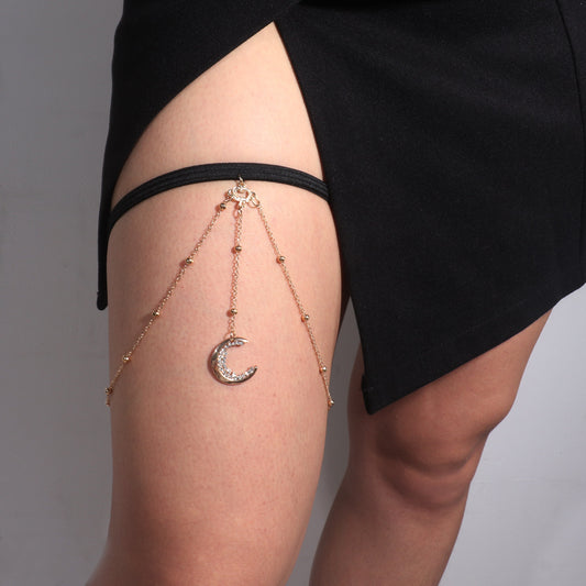 Chaîne de cuisse fantaisiste et mignonne, parfaite pour ajouter une touche magique à ton look