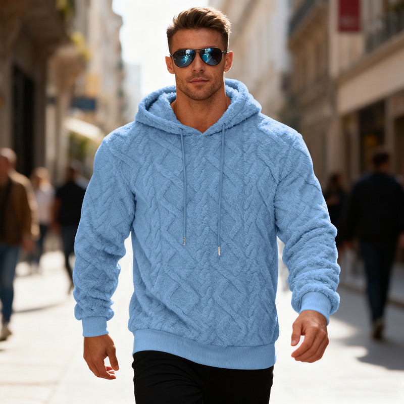 Sweat à capuche polaire chaud  Coupe ample