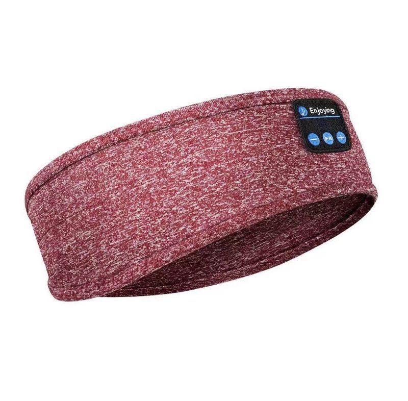 Bandeau Sport Bluetooth Sans Fil V5.0 – Musique & Appels, Bandeau de Sommeil Stéréo