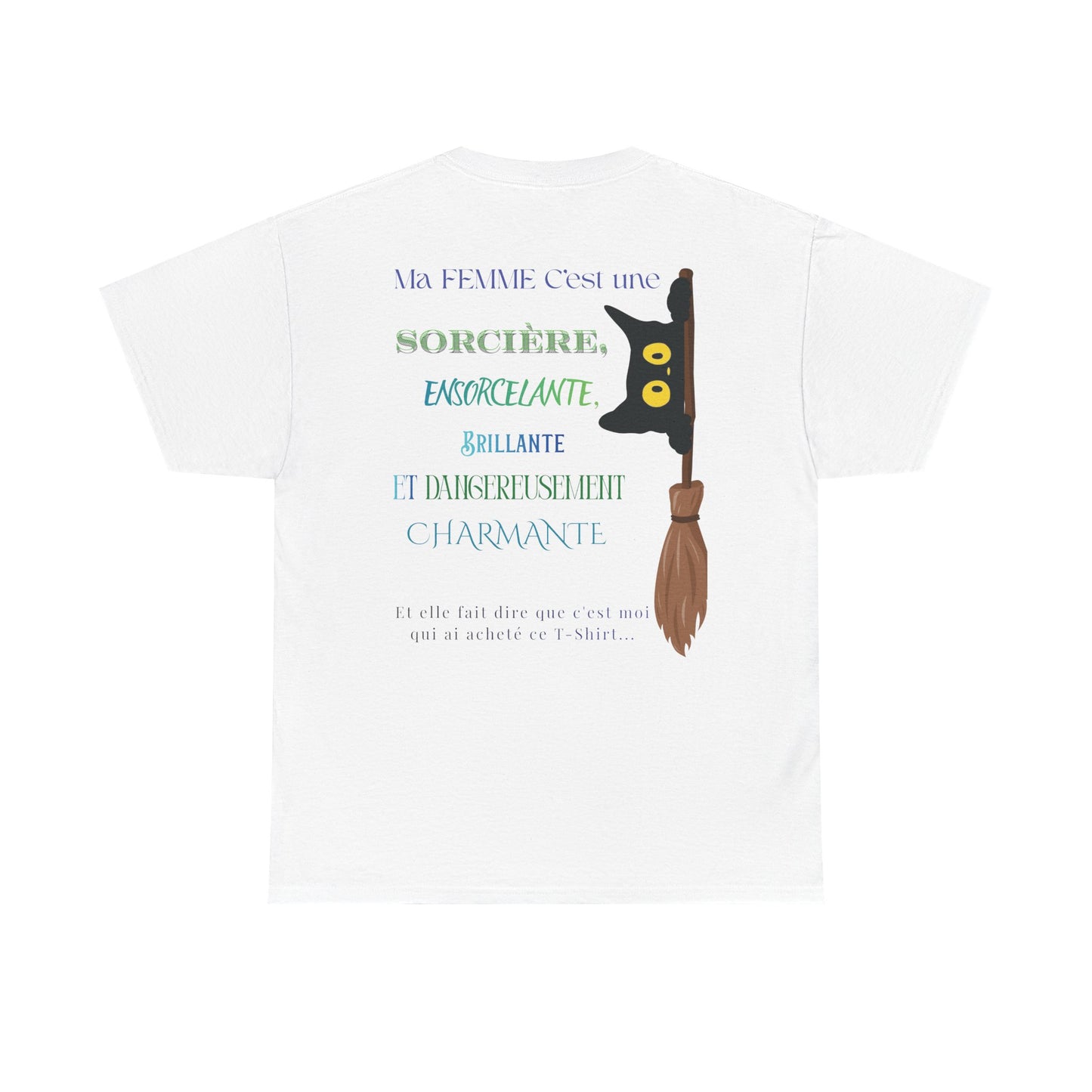 Homme T-Shirt "Victime Consentante de Sorcellerie"
