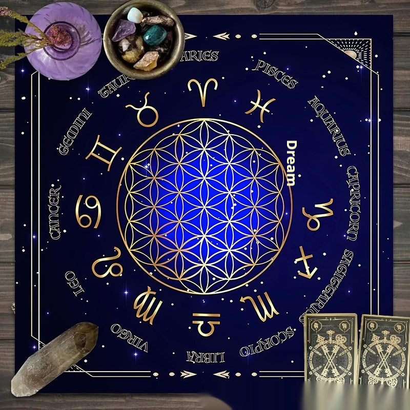 Altar d’autel Enchantée Élevez vos rituels avec lune, fleurs et papillons