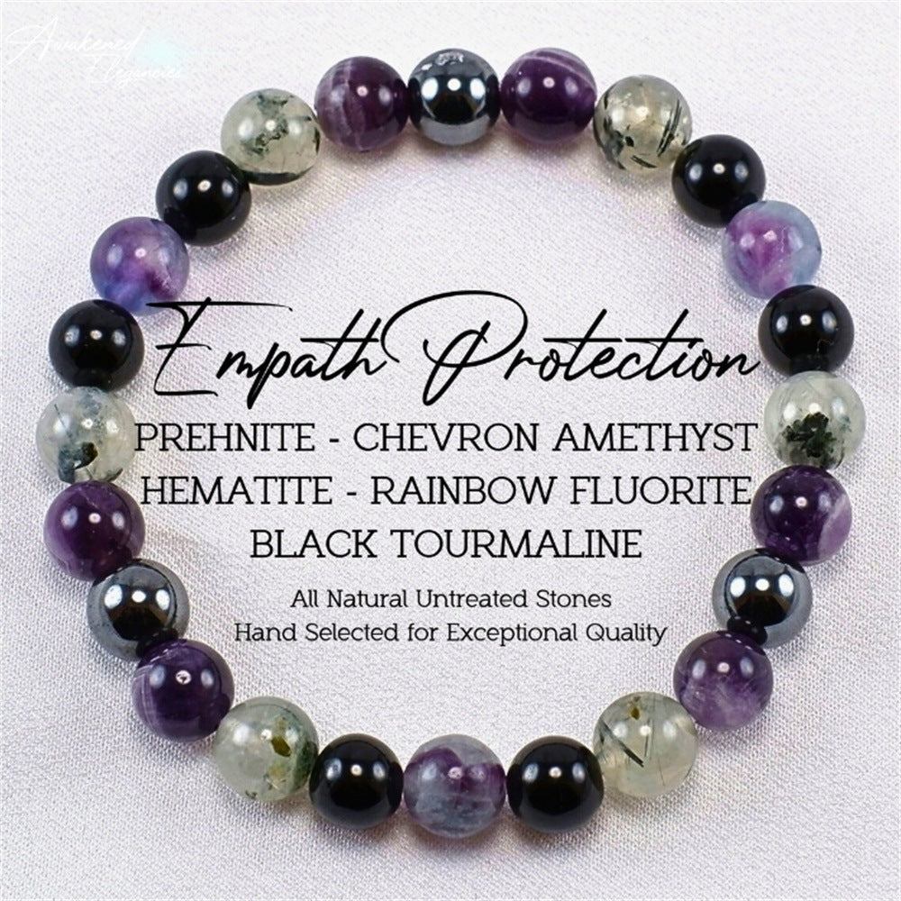 Bracelet pierre naturelle – style Rock Dark