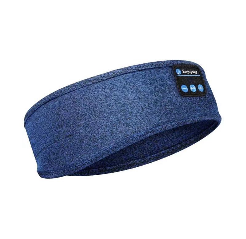 Bandeau Sport Bluetooth Sans Fil V5.0 – Musique & Appels, Bandeau de Sommeil Stéréo