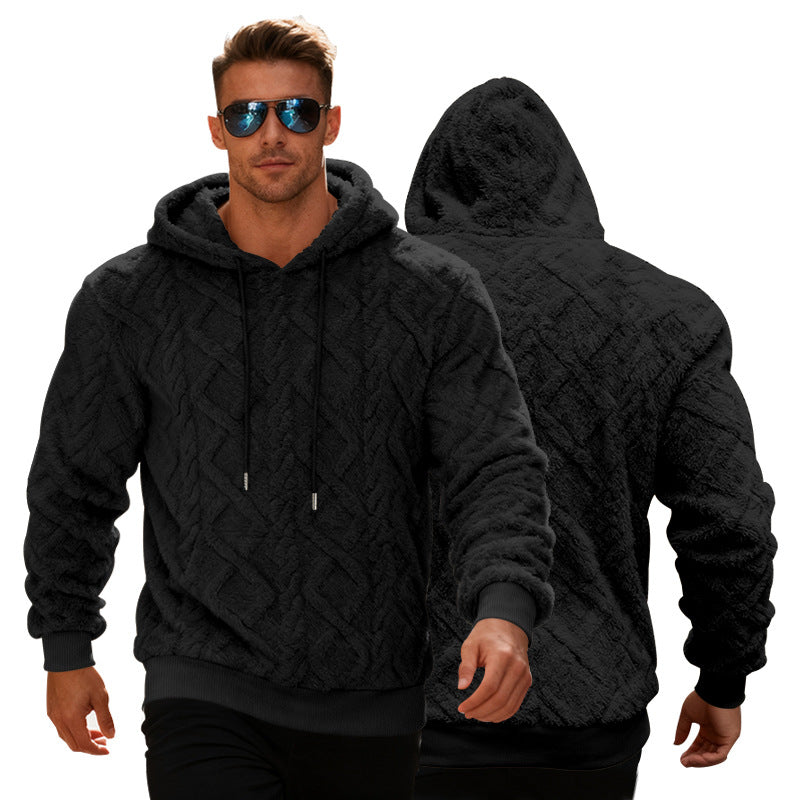 Sweat à capuche polaire chaud  Coupe ample