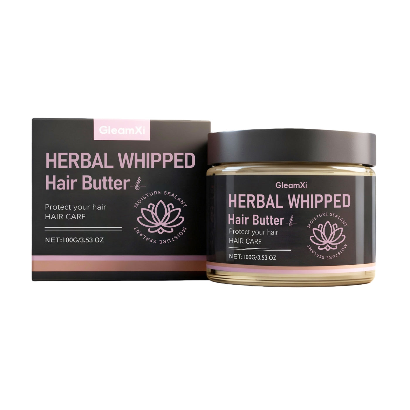 Beurre Capillaire Herbale Fouetté Nourrissant