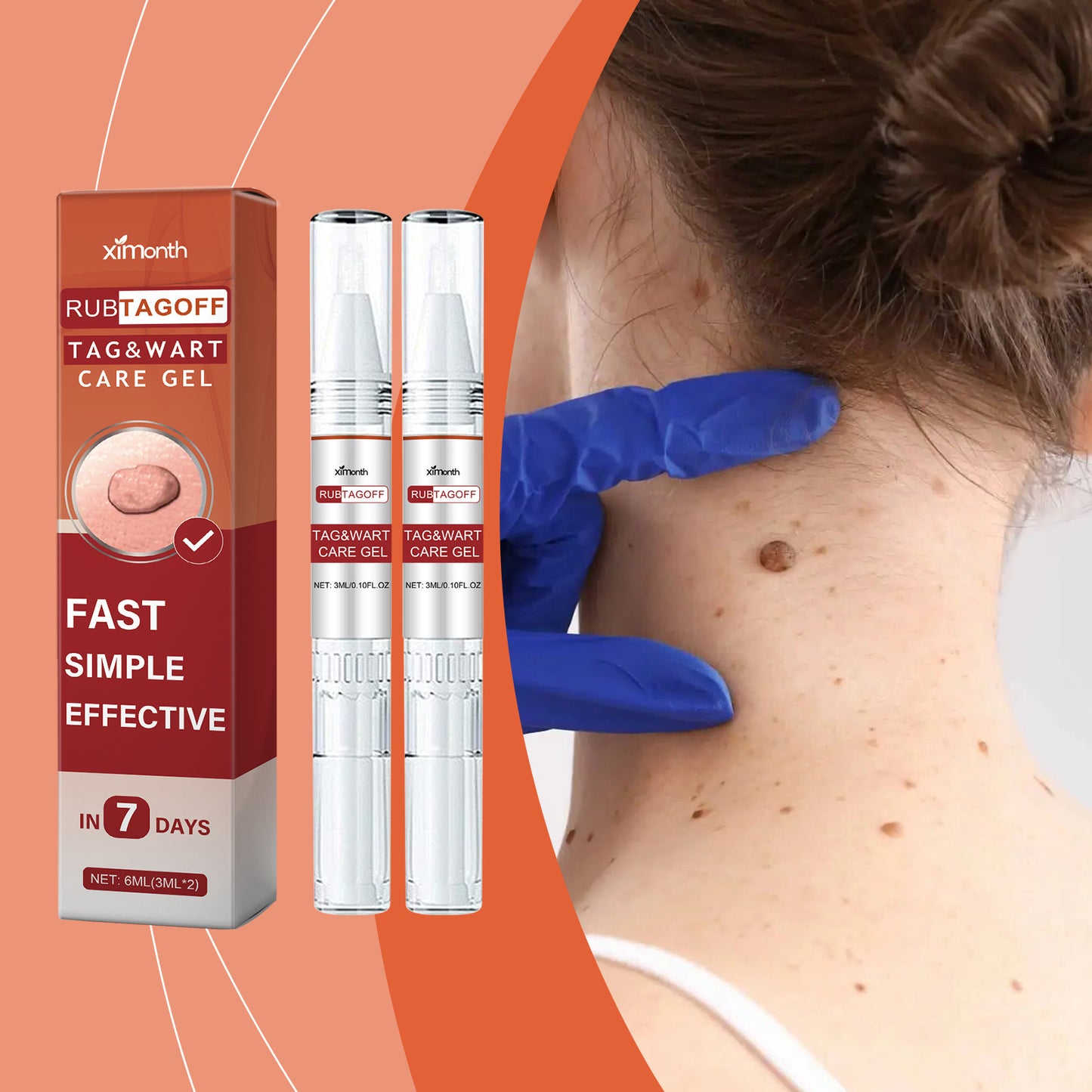 Stylo Soin Herbal Keyou Care  Détachements de Peau et Verrues
