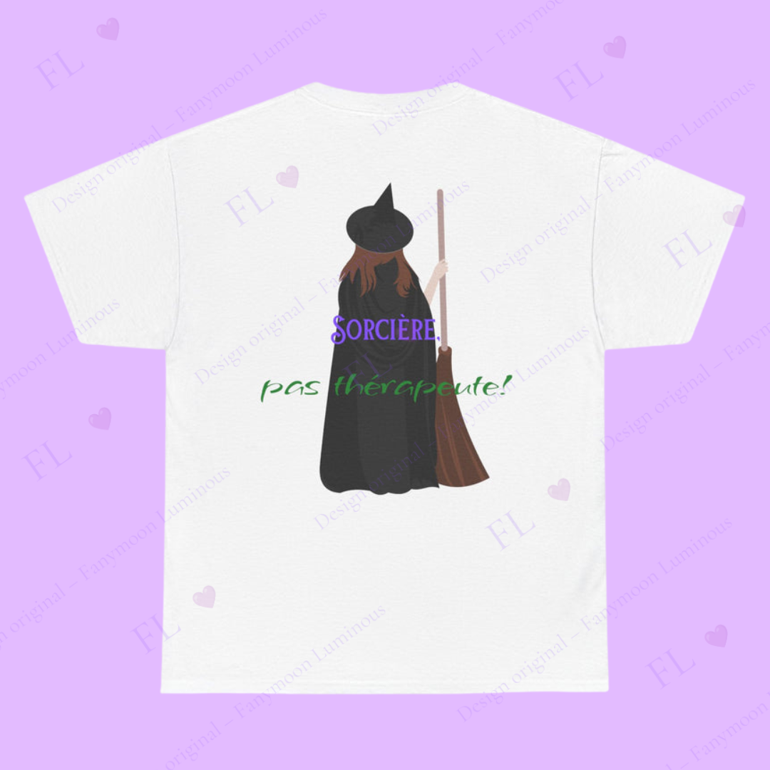 T-Shirt "Jette des sorts, pas des explications?"