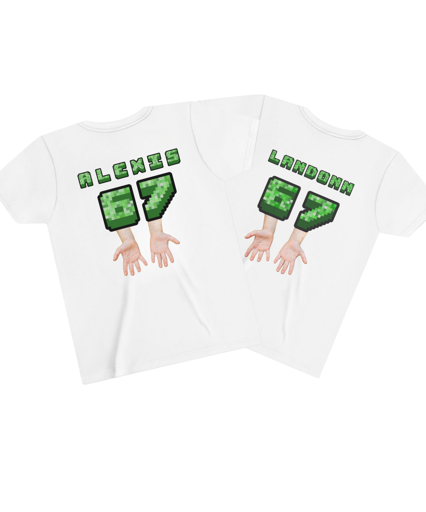 Personalisé '6-7' Gamer T-Shirt.                                 (Pour éviter les surprise revient a 43$ taxes et shipping inclus)